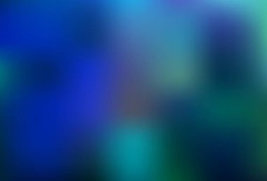 Işık Mavisi vektörü arkaplanı bulanıklaştırdı. Bokeh tarzında tamamen yeni bir renk çizimi. Herhangi bir marka kitabı için şablon.