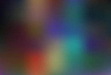 Koyu renk, Gökkuşağı vektörü bulanık ve renkli arkaplan. Gradyanı olan belirsiz bir soyut çizim. İş tasarımınız için yepyeni bir tarz.