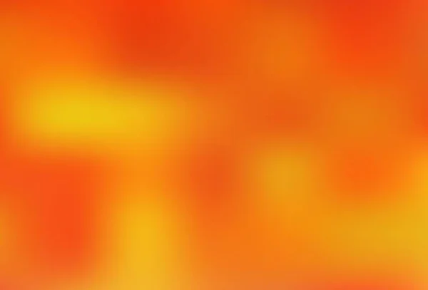 Modèle Abstrait Bokeh Vecteur Orange Clair Une Toute Nouvelle Illustration — Image vectorielle