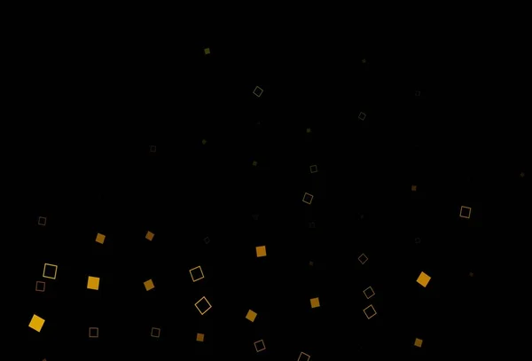 Темно Желтый Оранжевый Векторный Чехол Многоугольным Стилем Декоративный Дизайн Абстрактном — стоковый вектор