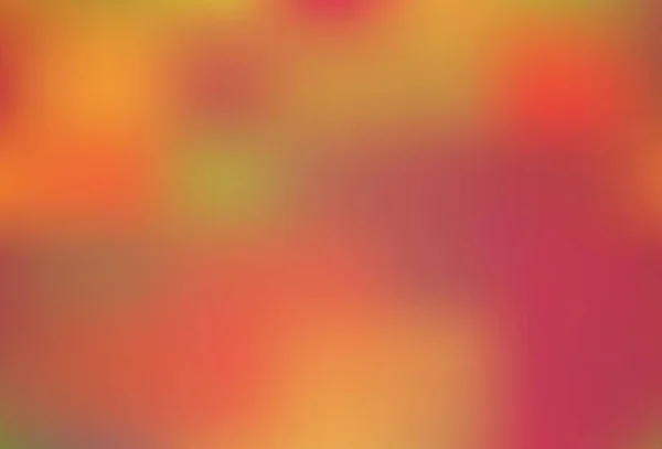 Light Orange Vektor Verschwommen Glanz Abstrakten Hintergrund Eine Elegante Helle — Stockvektor