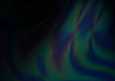 Sıvı şekilli koyu mavi vektör deseni. Alnında çizgiler olan soyut bir çizim. Markan için yeni kompozisyon.