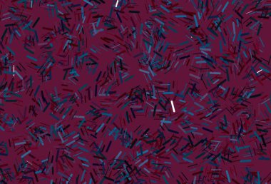 Düz çizgileri olan koyu mor vektör düzeni. Sopalı modern geometrik soyut çizim. Reklamınız, posteriniz, afişiniz için en iyi tasarım.