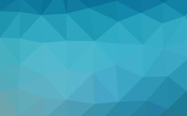 Işık Mavisi vektörü üçgen şablon parlıyor. Gradyanı olan modern geometrik soyut çizim. Tasarımınız için yeni doku.