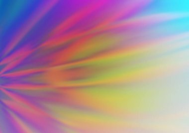 Açık Çokrenkli, Gökkuşağı vektör bulanık deseni. Bulanık ve gradyan renkte renkli çizimler. İşiniz için yepyeni bir tasarım..