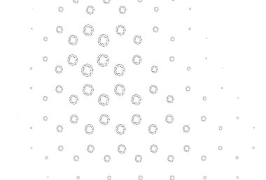 Noktalı açık siyah vektör arkaplanı. Renkli su damlaları olan modern soyut çizimler. Reklamlar, broşürler için desen.