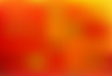 Açık Kırmızı, Sarı vektör parlak şablonu bulanıklaştırdı. Gradyan ile modern soyut çizim. Tasarımınız için yepyeni bir şablon.