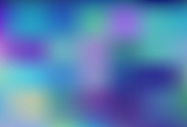 Hafif BLUE vektör modern bokeh deseni. Gradyan ile modern soyut çizim. Tasarımınız için akıllı doku.
