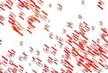 Açık Turuncu vektör arkaplanı ve uzun çizgiler. Bulanık arkaplanda gradyanı olan çizgiler. TV reklamları için arkaplan.