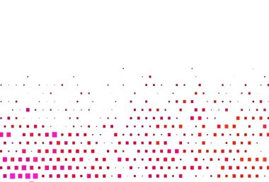 Açık pembe, kristalli sarı vektör şablonu, dikdörtgenler. Soyut stil ve dikdörtgenlerle dekoratif tasarım. Reklamlar için desen.