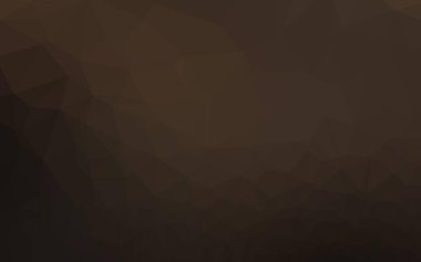 Koyu siyah vektör düşük polimerli doku. Gradyanı olan üçgen geometrik örnek. İşiniz için yepyeni bir tasarım..