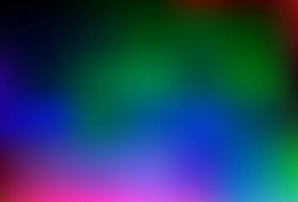 Темний Багатобарвний Веселка Вектор Розмиває Сяйво Абстрактний Візерунок Повністю Нова — стоковий вектор