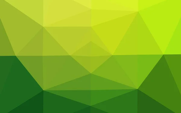 Luz Verde Vetor Padrão Mosaico Abstrato Ilustração Abstrata Geométrica Moderna — Vetor de Stock