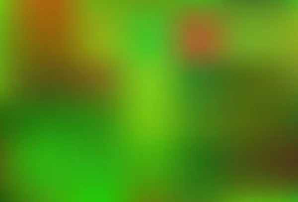 Vettore Verde Chiaro Offuscata Modello Luminoso Elegante Illustrazione Luminosa Con — Vettoriale Stock