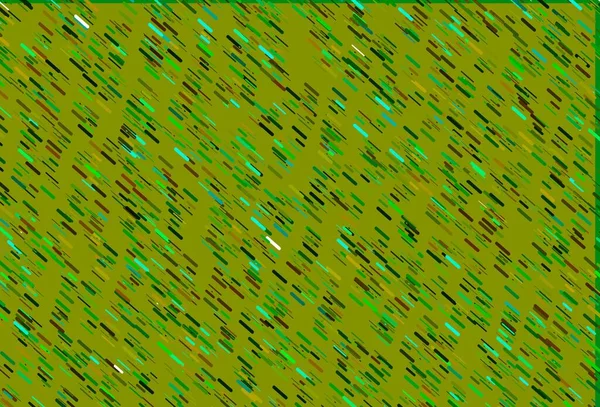 Vert Clair Disposition Vectorielle Jaune Avec Lignes Plates Lignes Sur — Image vectorielle