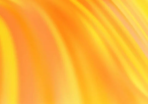Modèle Vectoriel Orange Clair Avec Des Formes Liquides Échantillon Aux — Image vectorielle