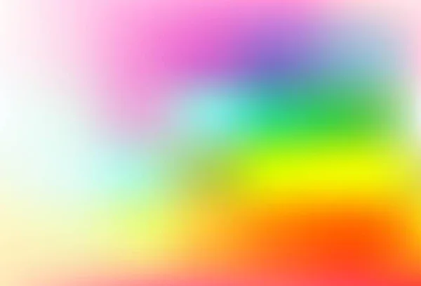 Luz Multicolor Vetor Arco Íris Desfocado Fundo Colorido Ilustração Abstrata — Vetor de Stock