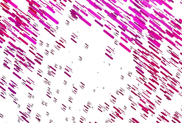 Světle Růžový Vektorový Obrazec Úzkými Čárami Dekorativní Zářící Ilustrace Čárami — Stockový vektor