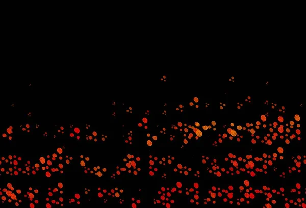 Patrón Vectorial Naranja Oscuro Con Formas Lámpara Ilustración Geométrica Mármol — Archivo Imágenes Vectoriales