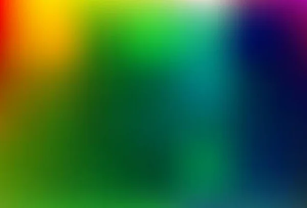 Luz Multicolor Arco Iris Vector Abstracto Fondo Borroso Ilustración Abstracta — Vector de stock
