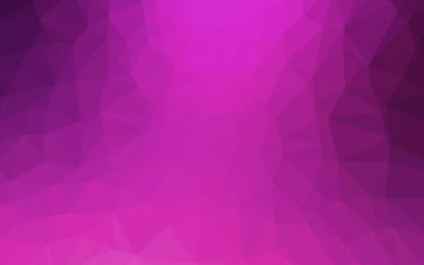 Light Pink Vettore Astratto Mosaico Sfondo Illustrazione Moderna Geometrica Astratta — Vettoriale Stock