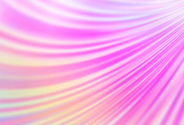 带有气泡形状的浅粉色矢量模板 闪烁着带皱纹线条的抽象插图 最好的模糊的设计适合您的业务 — 图库矢量图片