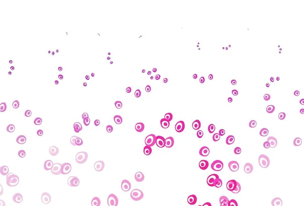 Светло Розовый Векторный Фон Точками Размытый Декоративный Дизайн Абстрактном Стиле — стоковый вектор