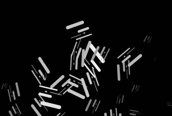 Σκούρο Ασήμι Γκρι Διανυσματική Διάταξη Επίπεδες Γραμμές Θολή Διακοσμητική Σχεδίαση — Διανυσματικό Αρχείο