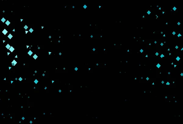 Modèle Vectoriel Bleu Foncé Dans Style Polygonal Avec Des Cercles — Image vectorielle