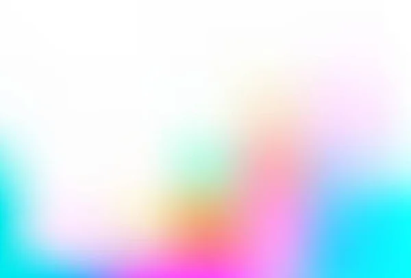 Multicolore Chiaro Modello Bokeh Lucido Vettore Arcobaleno Illustrazione Astratta Colorata — Vettoriale Stock