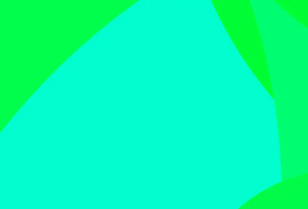 Темний Зелений Жовтий Векторний Фон Вигнутими Лініями Колоритна Ілюстрація Абстрактному — стоковий вектор