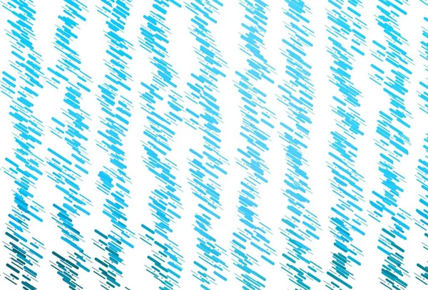 Світло Blue Векторне Компонування Плоскими Лініями Блискуча Кольорова Ілюстрація Вузькими — стоковий вектор