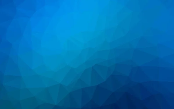 Luz Azul Vector Triángulo Textura Del Mosaico Marca Nueva Ilustración — Archivo Imágenes Vectoriales