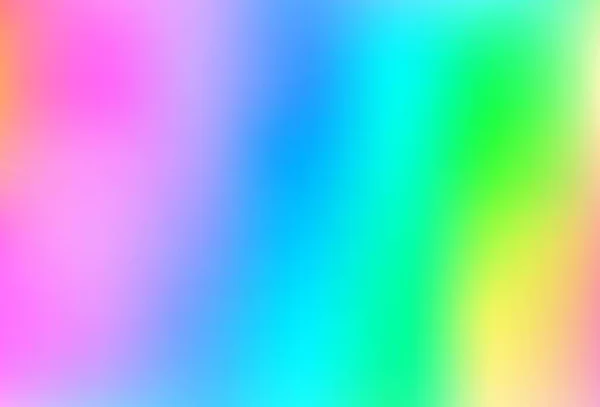 Licht Multicolor Rainbow Vector Abstracte Heldere Template Kleurrijke Illustratie Wazige — Stockvector