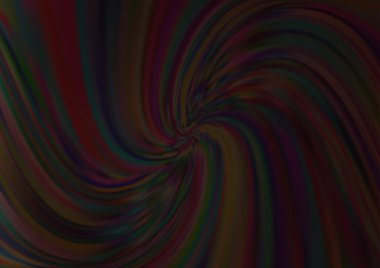 Çizgileri, ovalı koyu siyah vektör deseni.