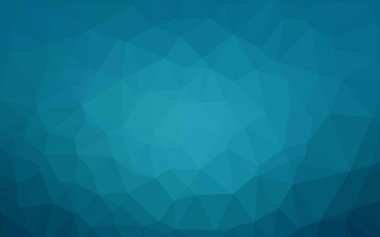 Koyu mavi vektör üçgen mozaik doku.