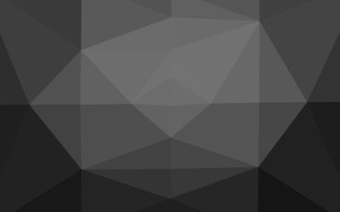 Altıgenli gri vektör arkaplanı. Altıgenli soyut bir tasarım. Reklamınız için örnek kutusu, kitapçıklar.