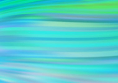 Açık Mavi, kabarcık şekilli yeşil vektör deseni.