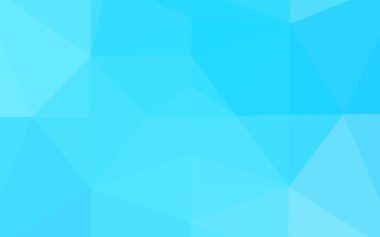 Açık BLUE vektör üçgen mozaik dokusu.