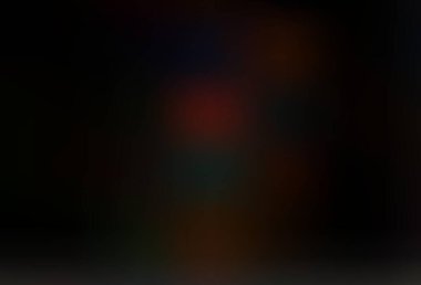 Koyu siyah vektör soyut şablon. Bulanık ve gradyan renkte renkli çizimler. Tasarımınız için yepyeni bir şablon.