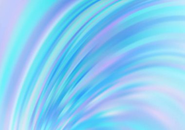 Eğri daireli hafif Mavili vektör deseni.