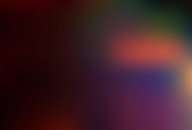 Koyu mavi, kırmızı vektör bulanık ve renkli şablon. Eğilimli zarif, parlak bir çizim. Tasarımınız için yepyeni bir şablon.