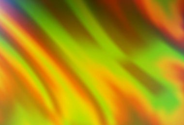 Açık mavi, lav şekilli sarı vektör deseni. Değişken çizgileri olan renkli soyut çizimler. Cep telefonu geçmişinin şablonu.