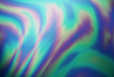 Kıvrımlı daireli hafif BLUE vektör arka planı. Mermer stili ve gradyanı olan yepyeni renkli çizimler. Web siteniz için mermer tasarımı.