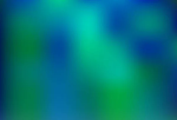 Luz Azul Vector Bokeh Patrón Colores Ilustración Abstracta Colorida Con — Vector de stock