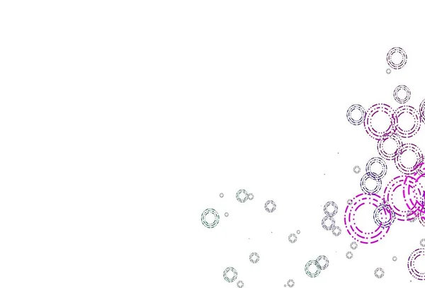 光多色 虹のベクトルカバースポット 泡と抽象的なスタイルでぼやけた装飾的なデザイン ビジネス広告のデザイン — ストックベクタ