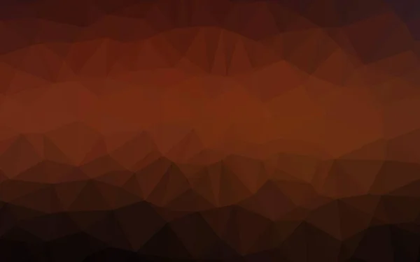 Tmavě Červená Vektorová Abstraktní Mozaika — Stockový vektor