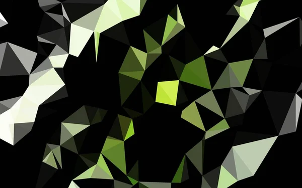 Disposition Abstraite Polygone Vectoriel Vert Clair — Image vectorielle