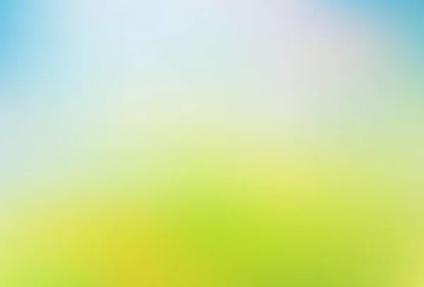 Lichtblauwe Groene Vector Abstracte Achtergrond Kleurrijke Illustratie Wazige Stijl Met — Stockvector