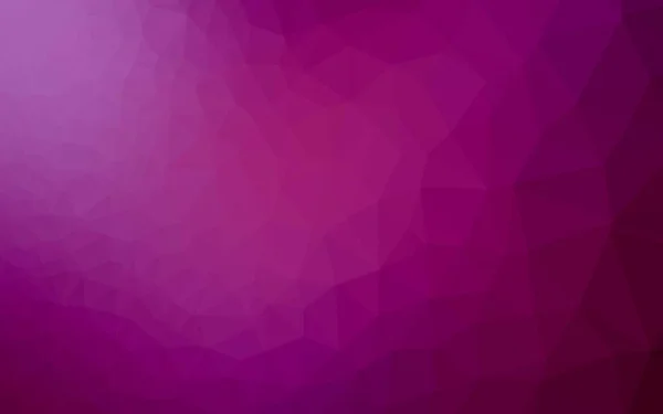 Fond Mosaïque Abstrait Vecteur Violet Foncé — Image vectorielle